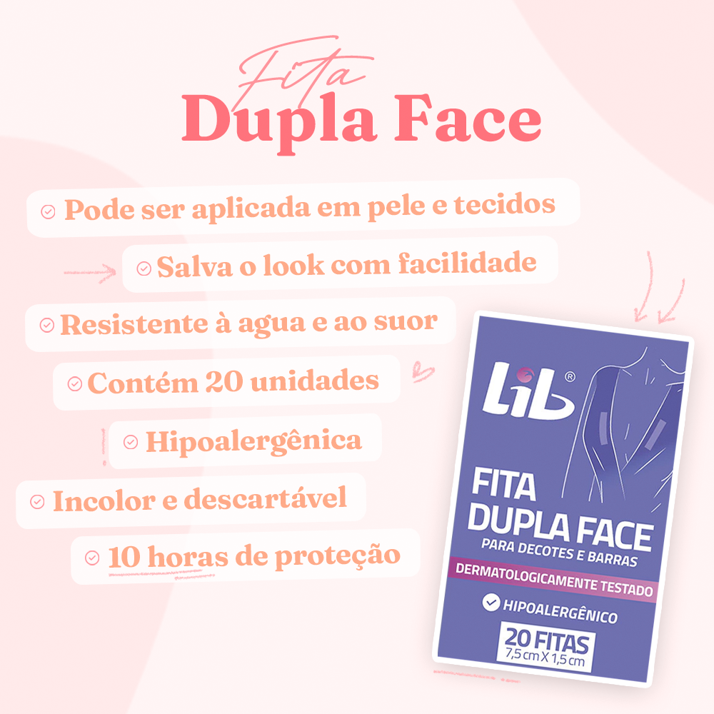 Lib Fita Dupla Face