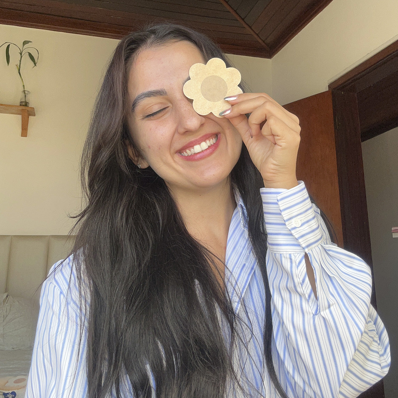 Protetor de mamilo Lib Pétalas com 4 pares