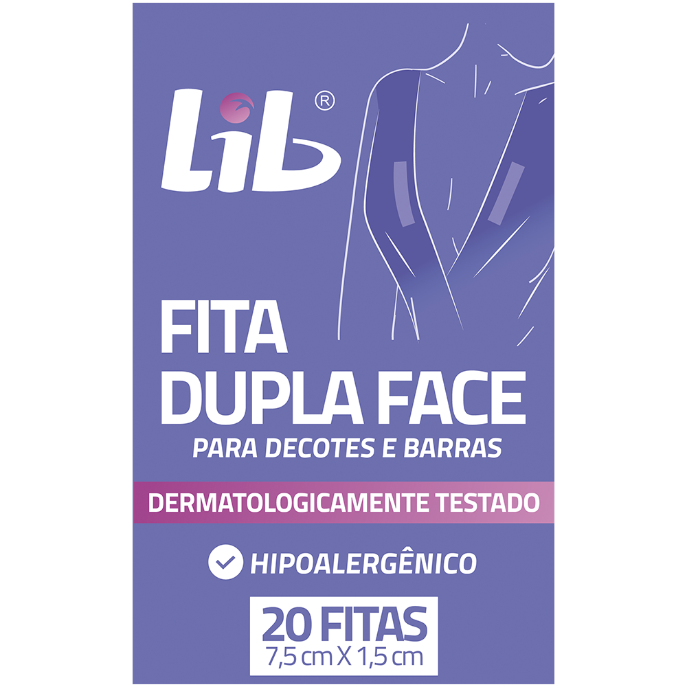 Lib Fita Dupla Face