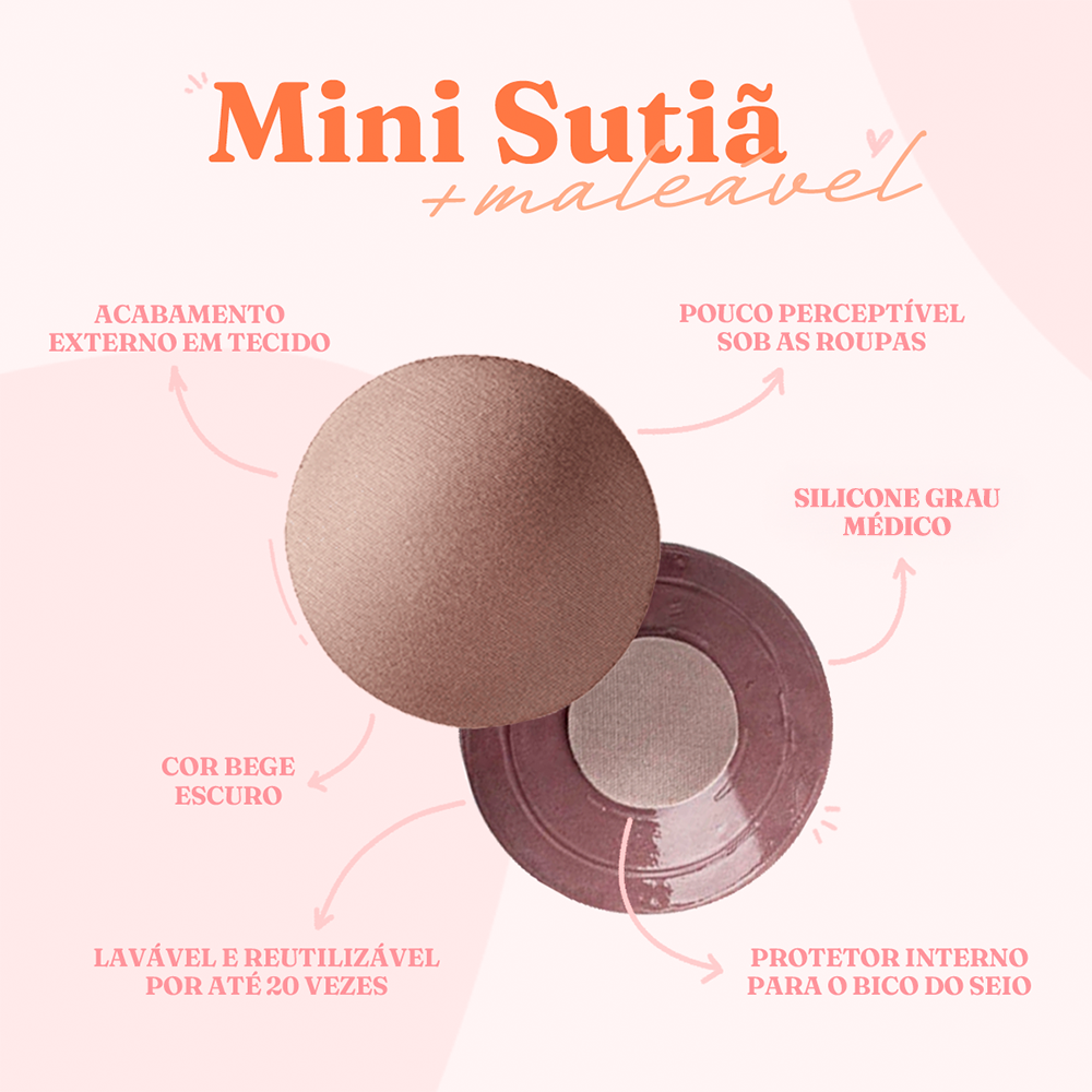 Protetor de mamilo Mini Sutiã